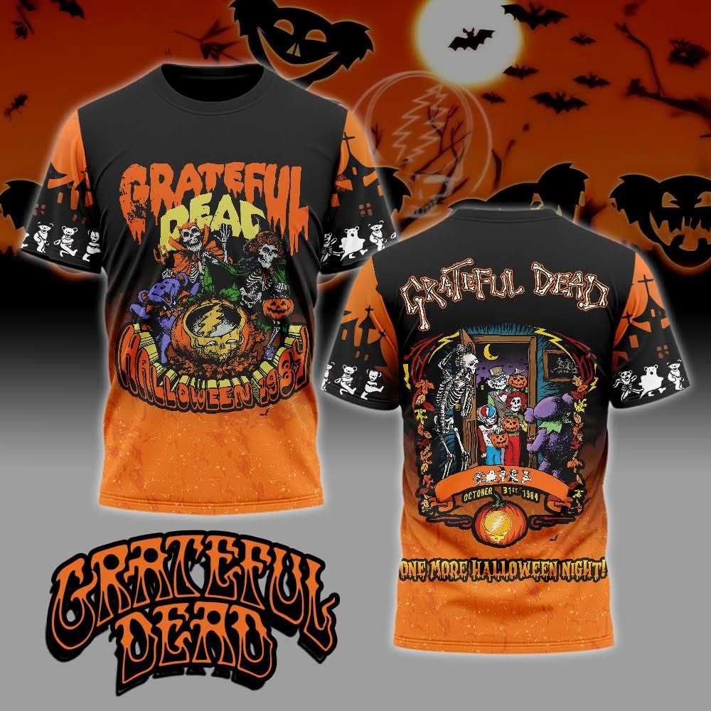 Grateful Dead Halloween 1984 One More Night Shirt