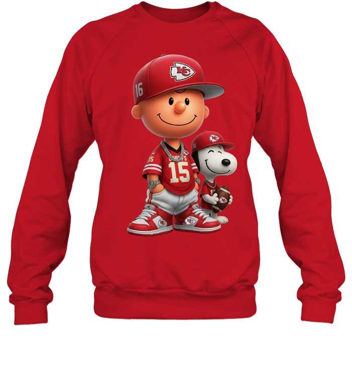 Kansas City Chiefs Charlie Brown And Snoopy Shirt Kansas City Chiefs Charlie Brown And Snoopy Shirt