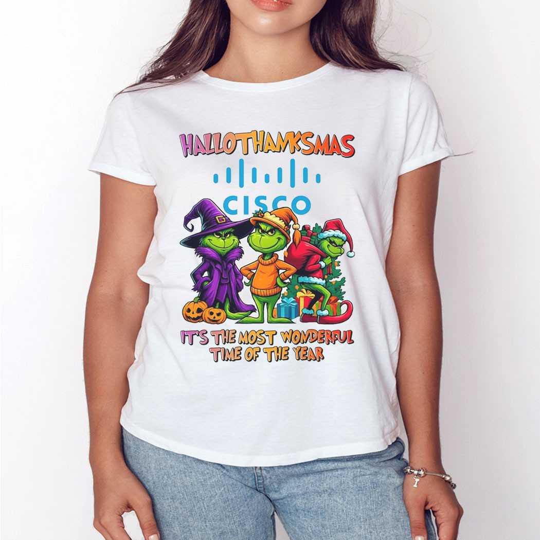 Cintas Hallothanksmas Grinch Trio Tee Cintas Hallothanksmas Grinch Trio Tee