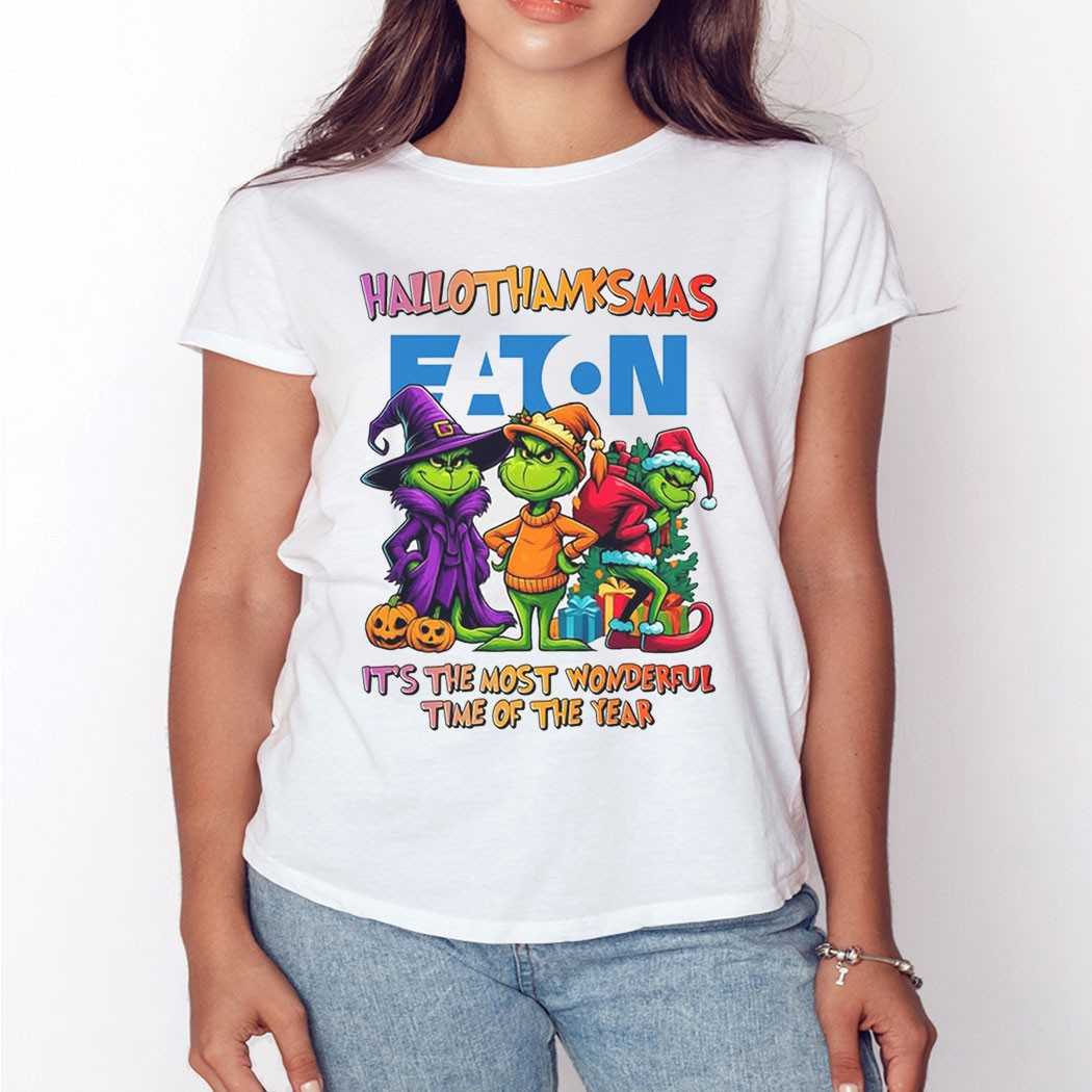 Fedex Hallothanksmas Grinch Trio Tee