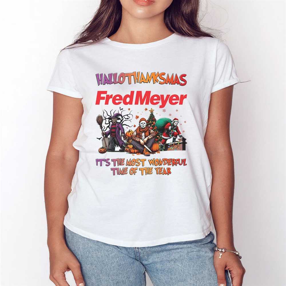 Hallothanksmas Horror Crew Food Lion It’s The Most Wonderful Time Of The Year Tee Hallothanksmas Horror Crew Food Lion It’s The Most Wonderful Time Of The Year Tee