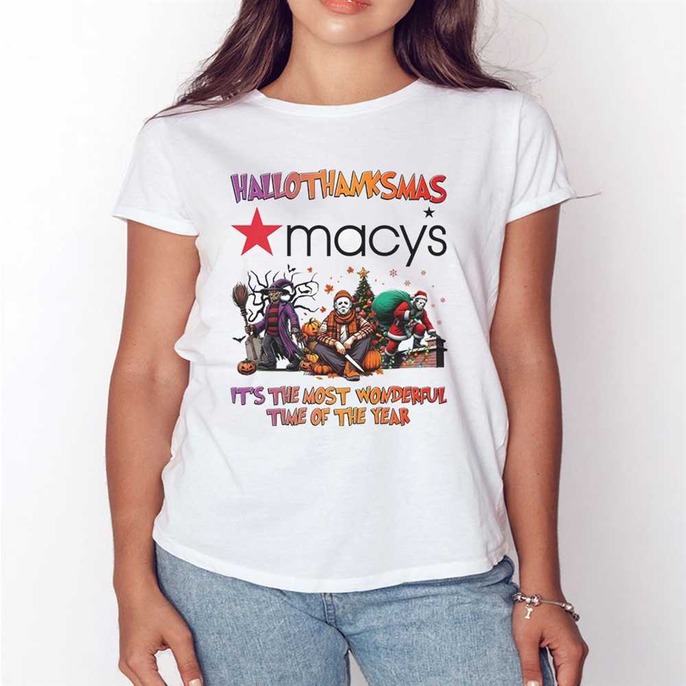 Hallothanksmas Horror Crew H-e-b It’s The Most Wonderful Time Of The Year Tee Hallothanksmas Horror Crew H-e-b It’s The Most Wonderful Time Of The Year Tee