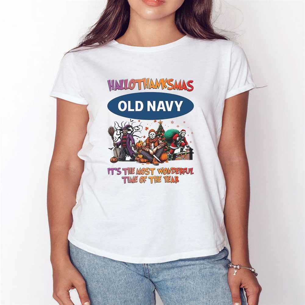 Hallothanksmas Horror Crew Macy’s It’s The Most Wonderful Time Of The Year Tee