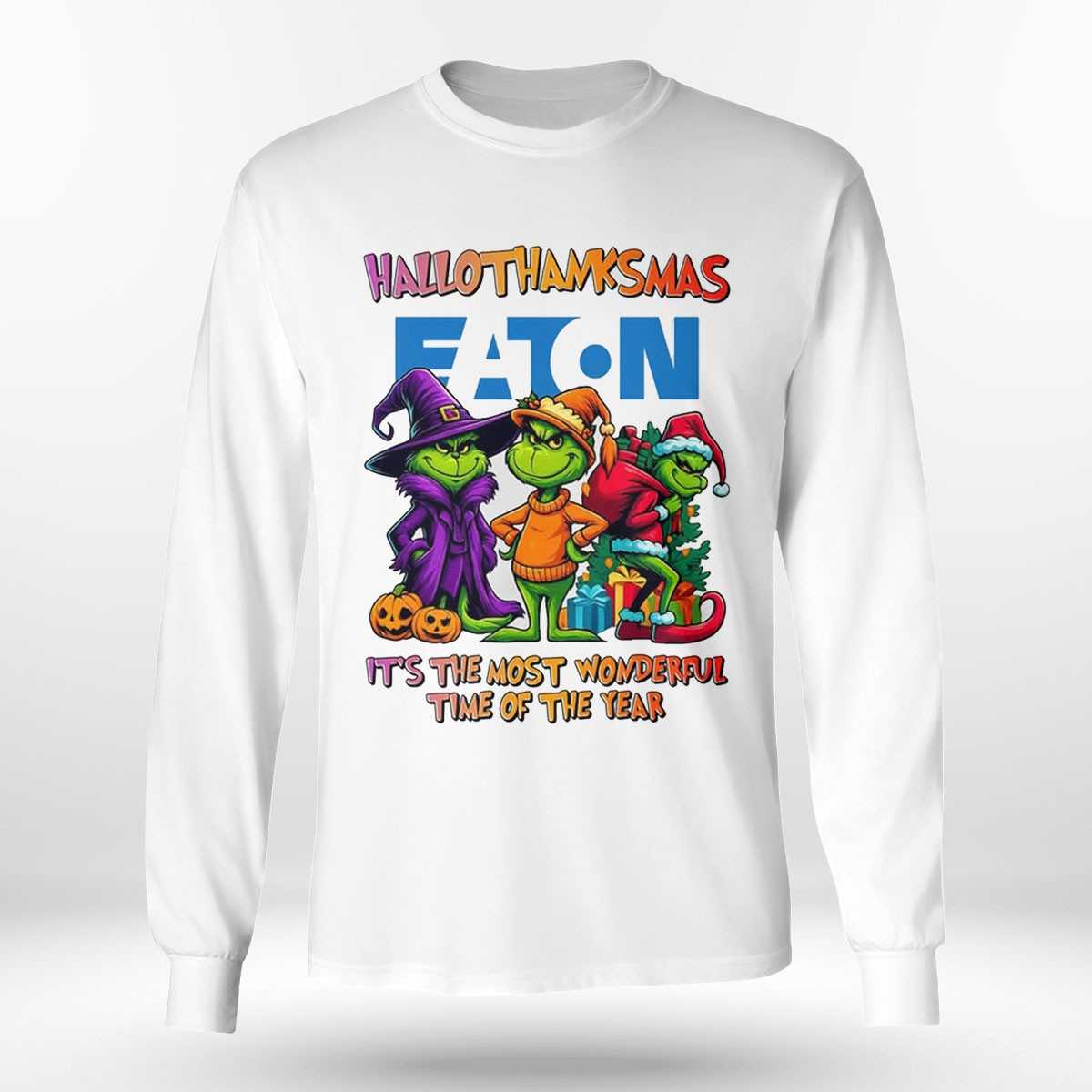 Eaton Hallothanksmas Grinch Trio Tee Eaton Hallothanksmas Grinch Trio Tee