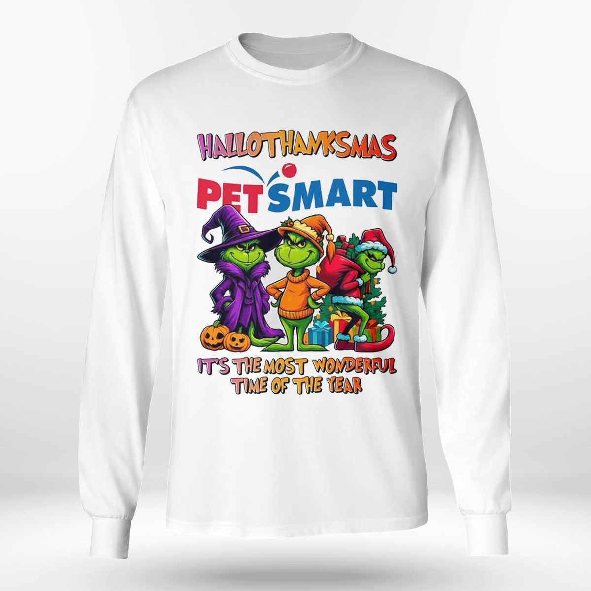 Petsmart Hallothanksmas Grinch Trio Tee Petsmart Hallothanksmas Grinch Trio Tee