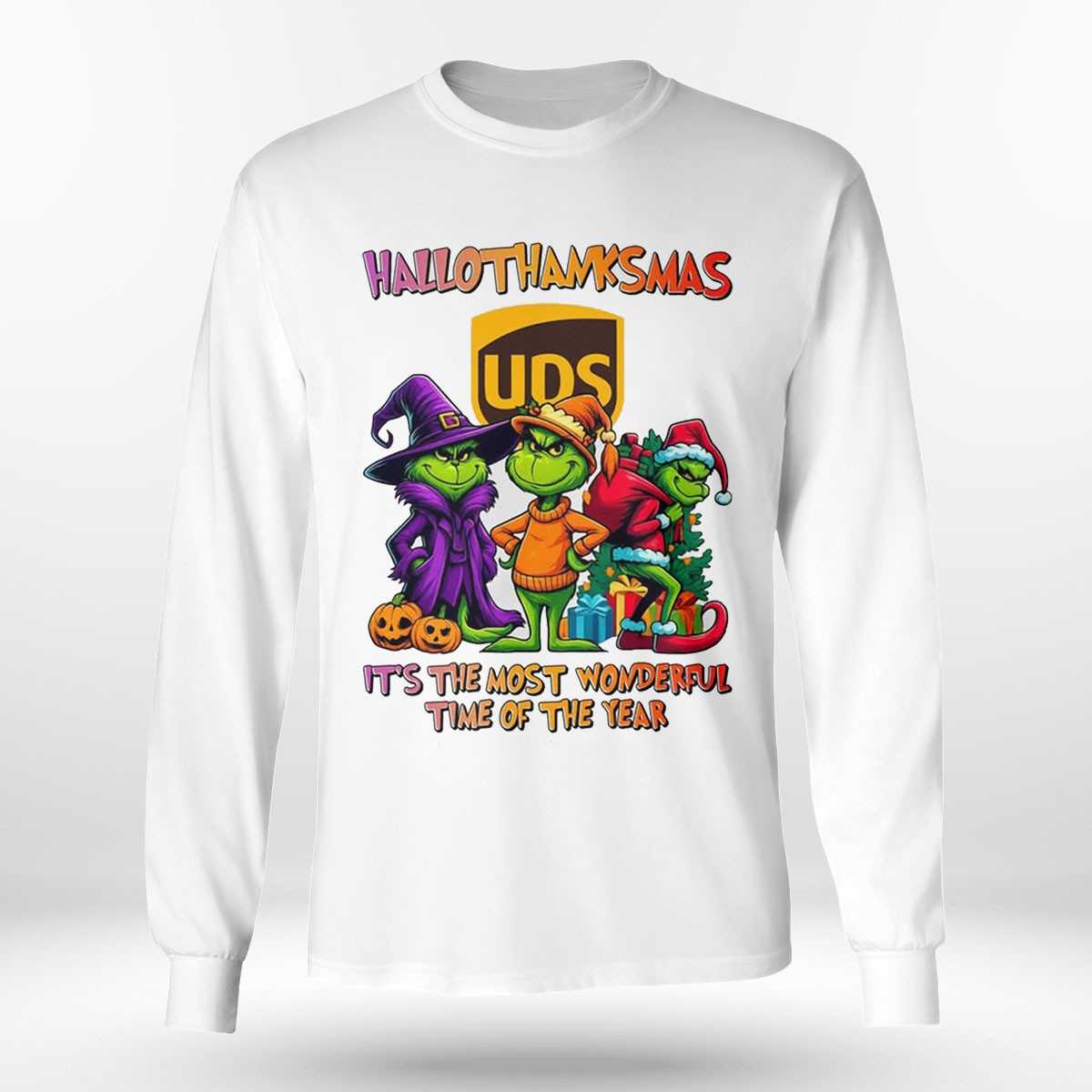 Ups Hallothanksmas Grinch Trio Tee Ups Hallothanksmas Grinch Trio Tee