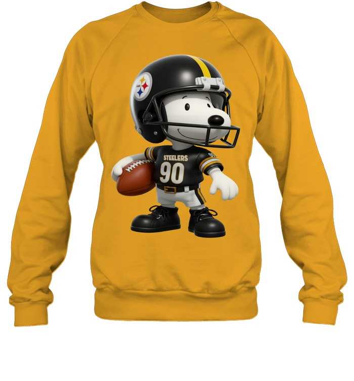 Pittsburgh Steelers Snoopy Football Sweatshirt Pittsburgh Steelers Snoopy Football Sweatshirt