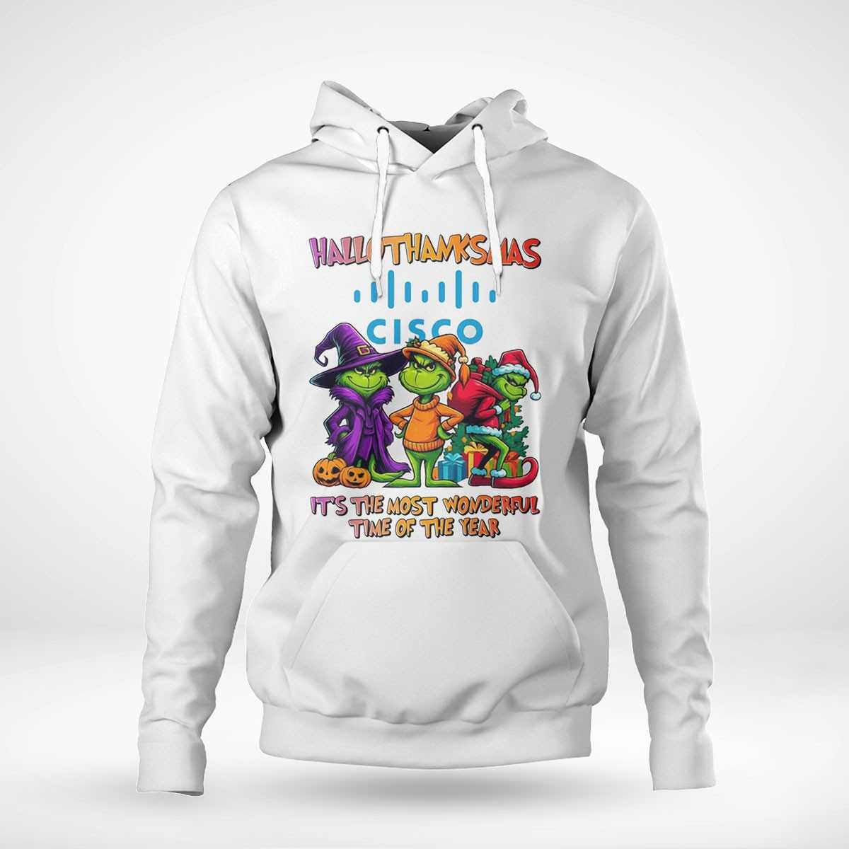 Cisco Hallothanksmas Grinch Trio Tee Cisco Hallothanksmas Grinch Trio Tee