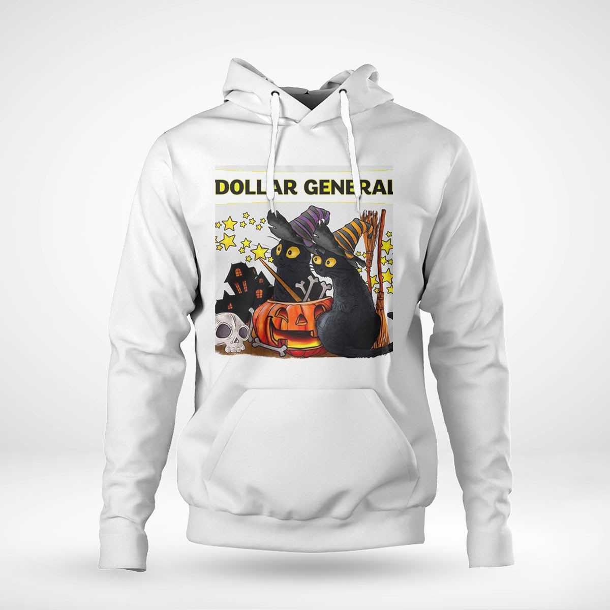 Dollar General Halloween Black Cats Tee Dollar General Halloween Black Cats Tee