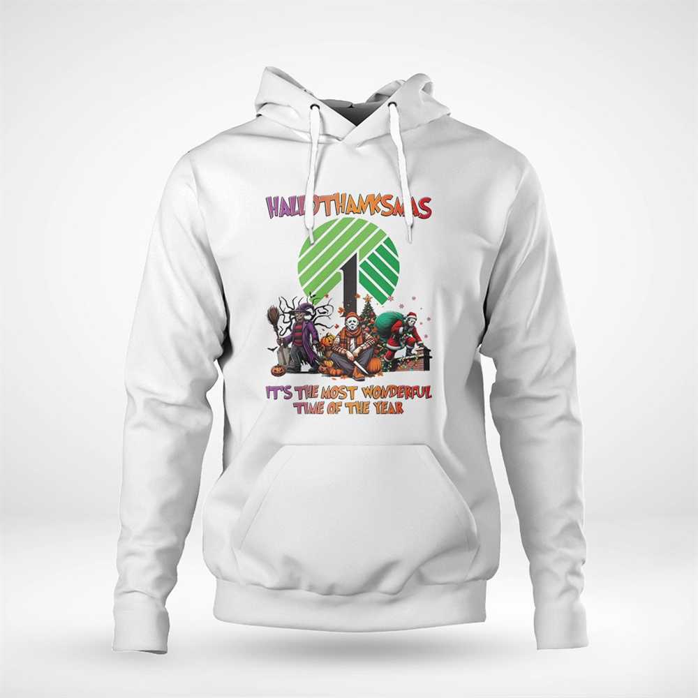 Hallothanksmas Horror Crew Dollar Tree It’s The Most Wonderful Time Of The Year Tee Hallothanksmas Horror Crew Dollar Tree It’s The Most Wonderful Time Of The Year Tee