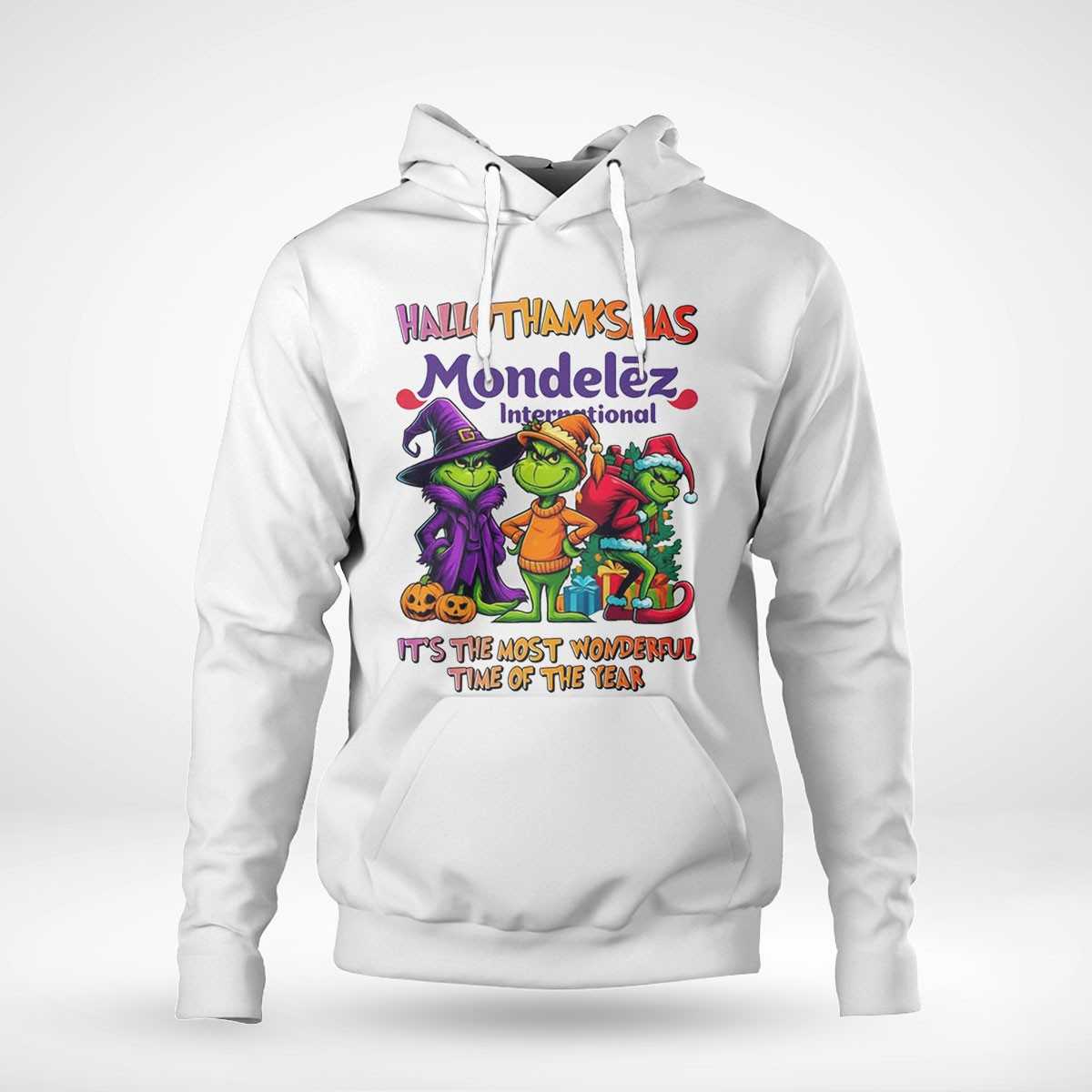 Mondelez International Hallothanksmas Grinch Trio Tee Mondelez International Hallothanksmas Grinch Trio Tee