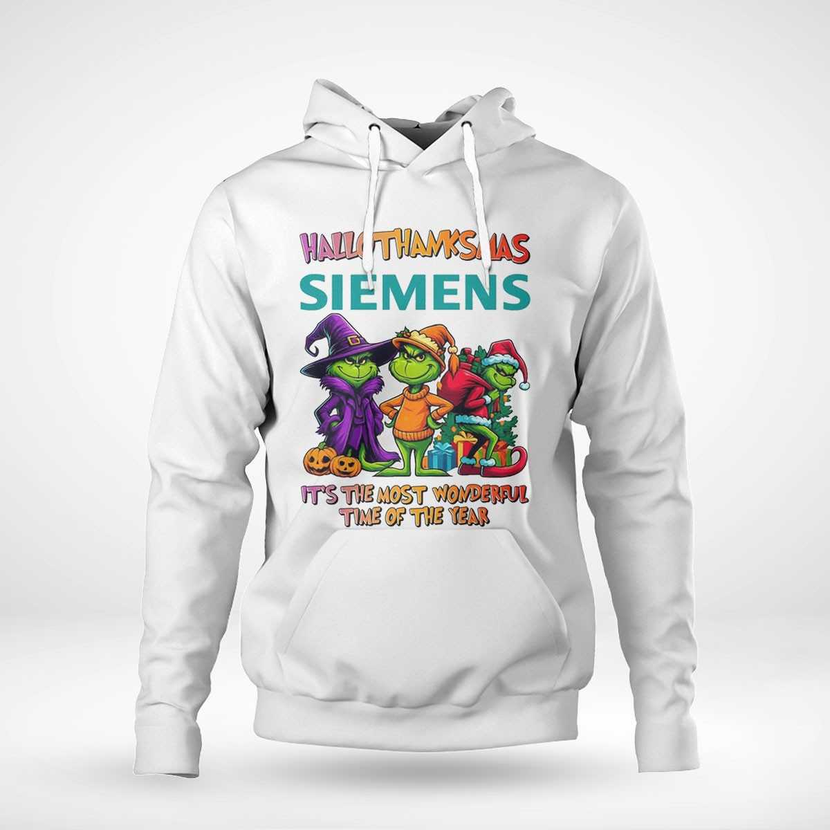 Siemens Hallothanksmas Grinch Trio Tee Siemens Hallothanksmas Grinch Trio Tee