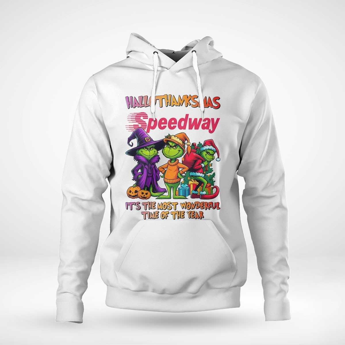 Speedway Hallothanksmas Grinch Trio Tee Speedway Hallothanksmas Grinch Trio Tee