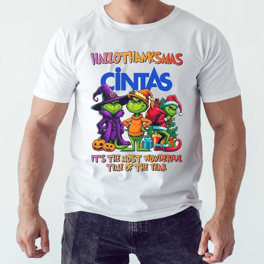 Cintas Hallothanksmas Grinch Trio Tee Cintas Hallothanksmas Grinch Trio Tee