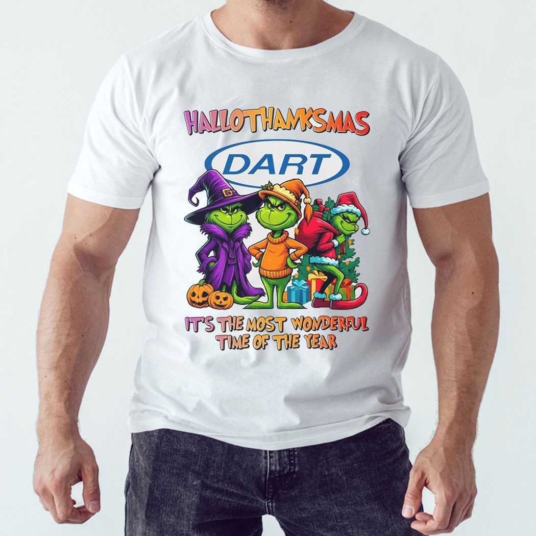 Dart Hallothanksmas Grinch Trio Tee Dart Hallothanksmas Grinch Trio Tee
