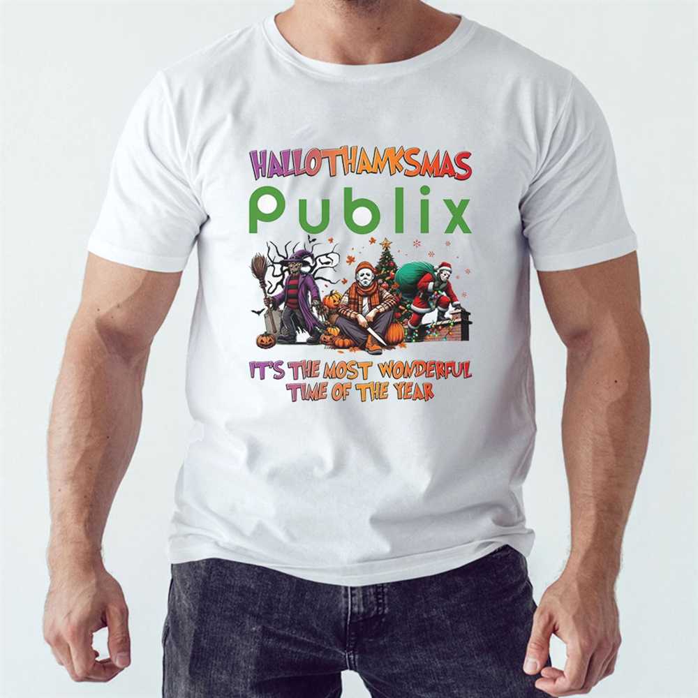 Hallowthanksmas Publix It’s The Most Wonderful Time Of The Year Shirt Hallowthanksmas Publix It’s The Most Wonderful Time Of The Year Shirt