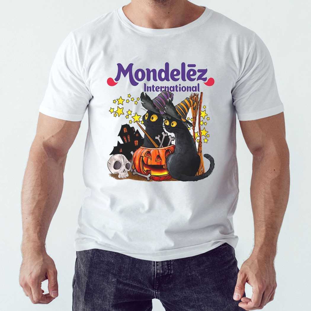 Mondelez International Halloween Black Cats Tee Mondelez International Halloween Black Cats Tee