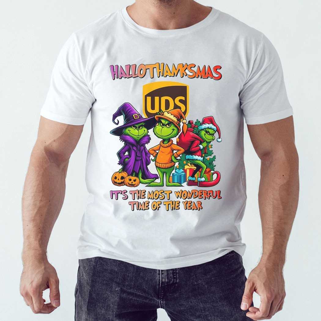 Ups Hallothanksmas Grinch Trio Tee Ups Hallothanksmas Grinch Trio Tee