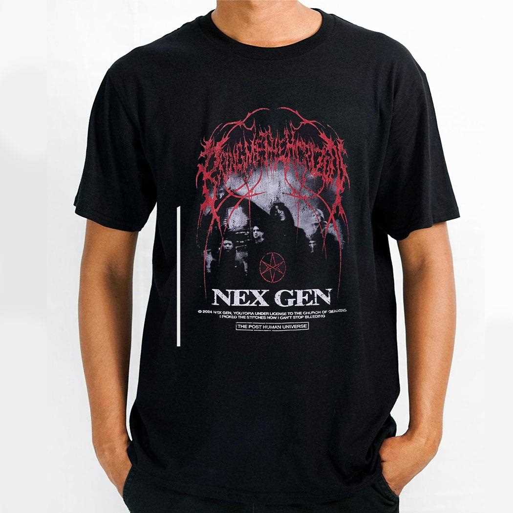 Nex Gen The Post Human Universe Band T-shirt Nex Gen The Post Human Universe Band T-shirt