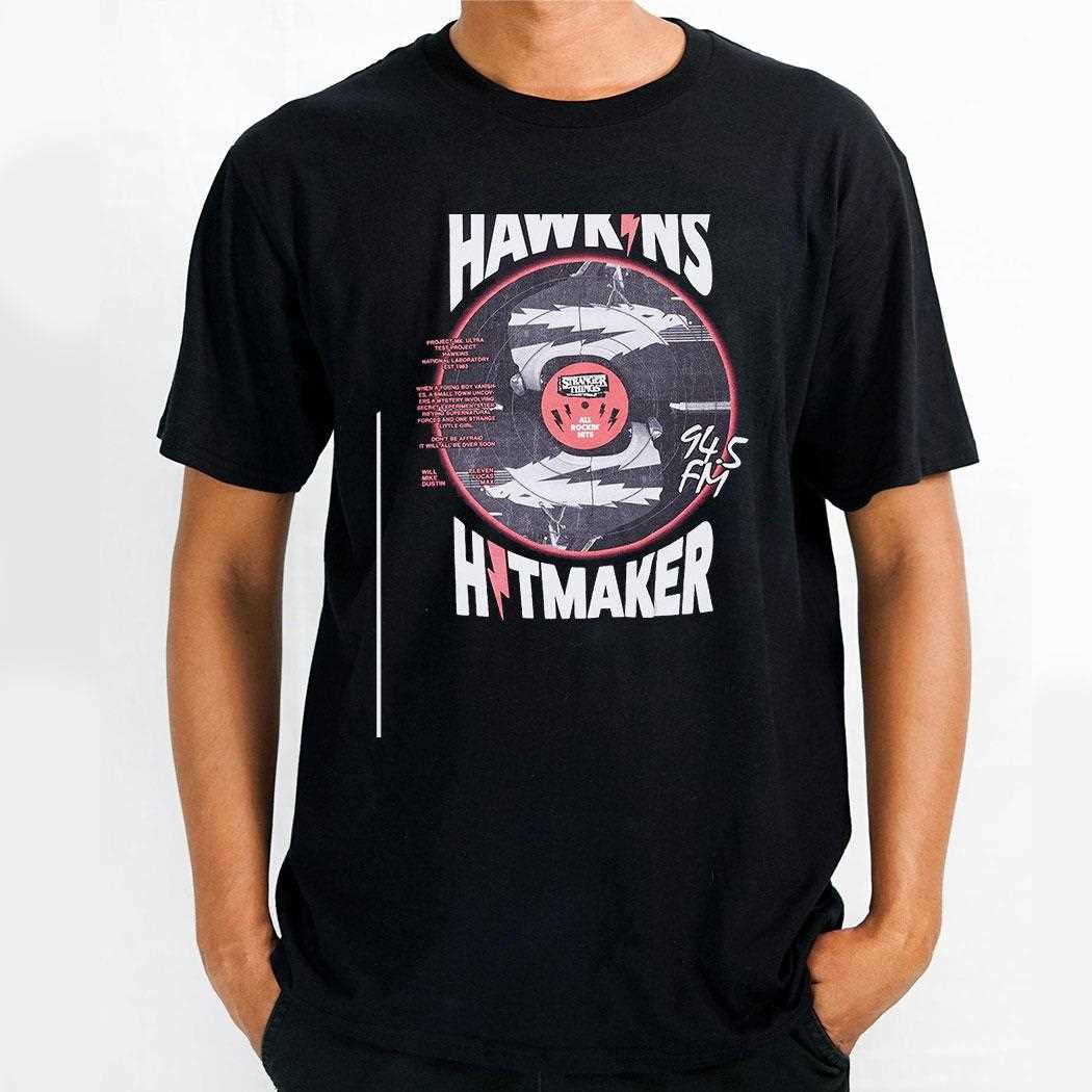 Stranger Things Wsqk The Squawk Radio Van T-shirt