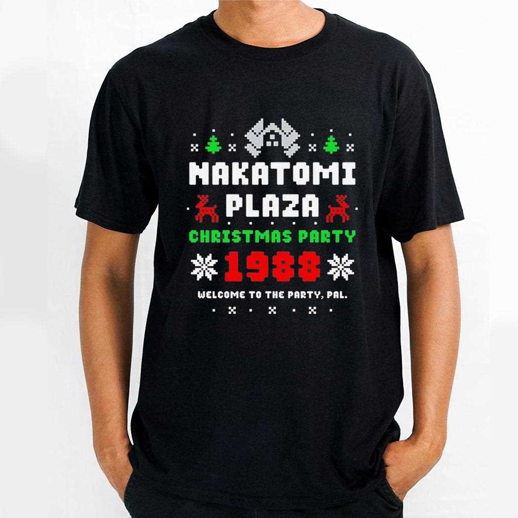 Top Nakatomi Plaza Christmas Party 1988 Shirt