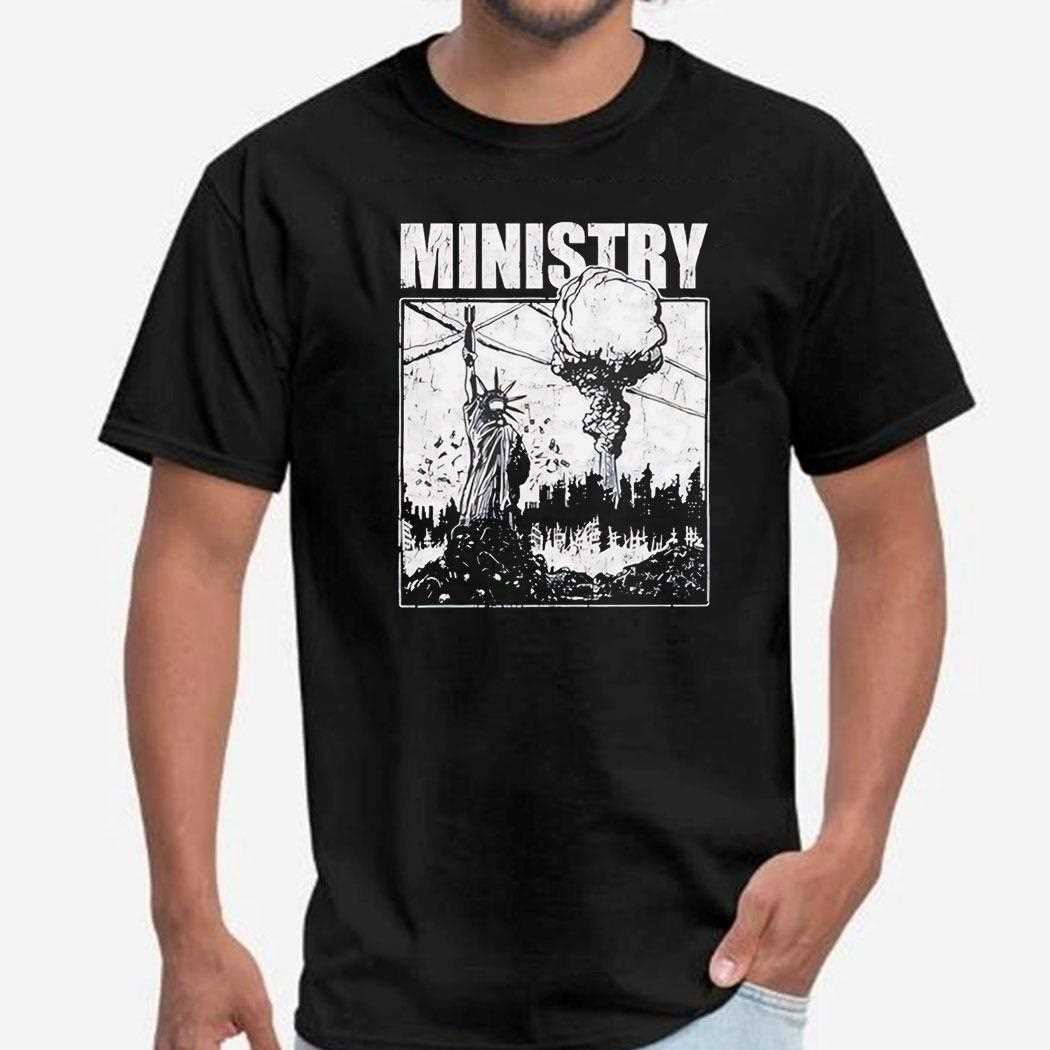 Ministry Statue Of Misery Tee Ministry Statue Of Misery Tee