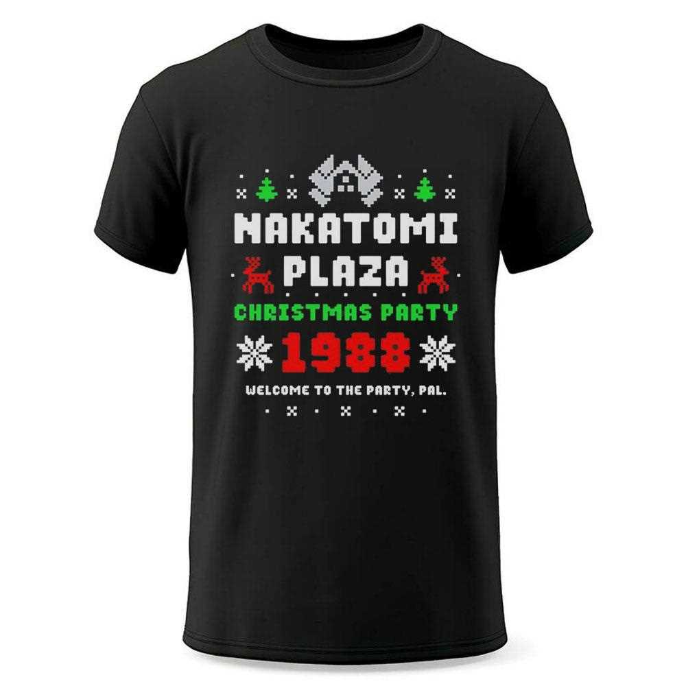Top Nakatomi Plaza Christmas Party 1988 Shirt Top Nakatomi Plaza Christmas Party 1988 Shirt