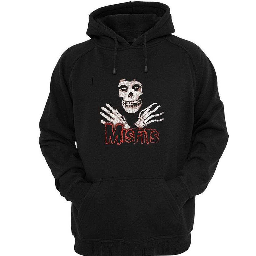 Misfits Fiend Skull Hands T-shirt Misfits Fiend Skull Hands T-shirt