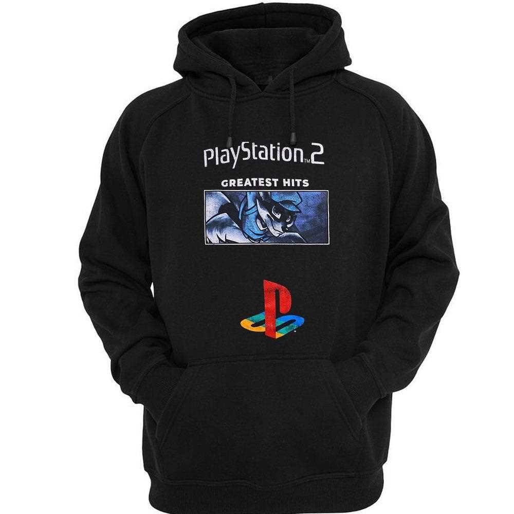 Sly Cooper Playstation 2 Greatest Hits T-shirt Sly Cooper Playstation 2 Greatest Hits T-shirt