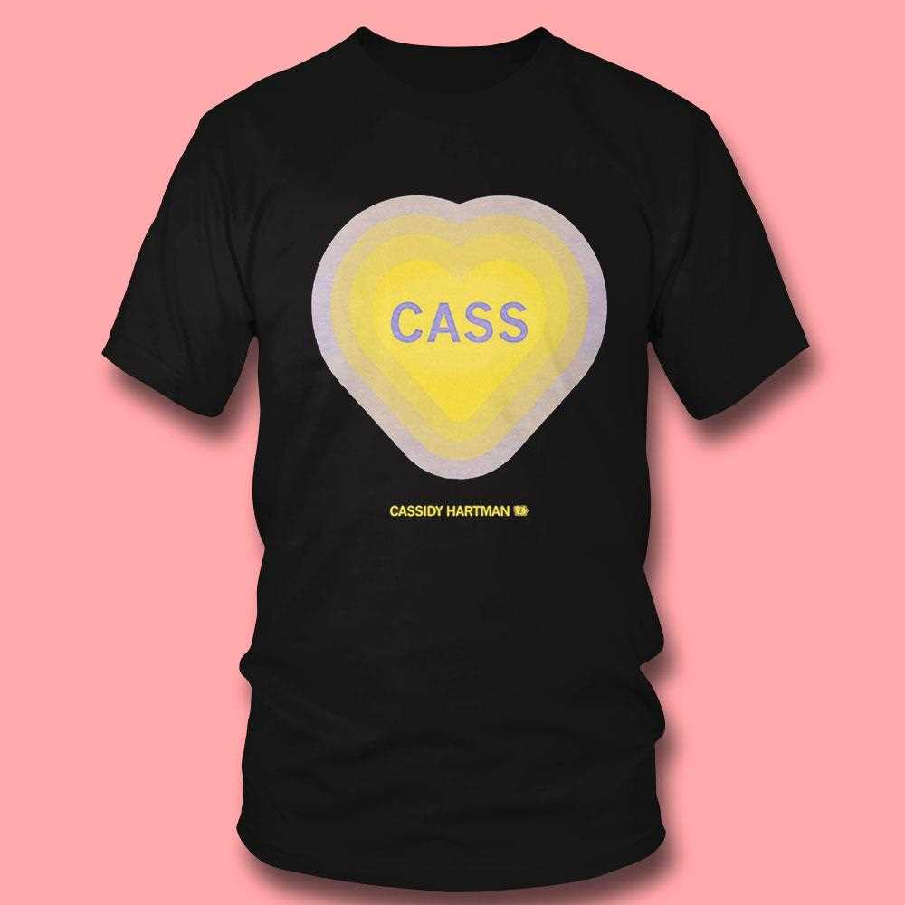 Cass In Heart Cassidy Hartman Tee Cass In Heart Cassidy Hartman Tee