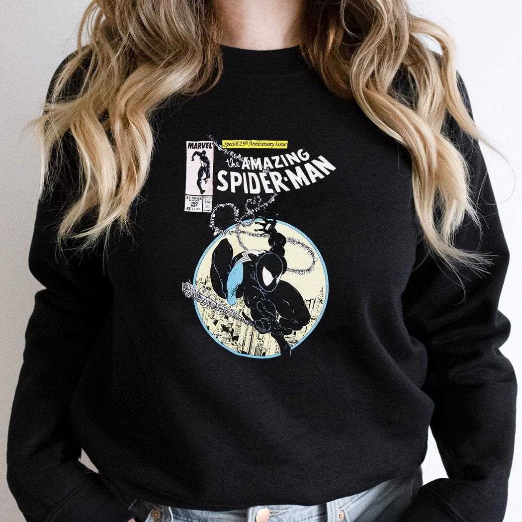Marvel The Amazing Spider-man Comic Book Cover T-shirt Marvel The Amazing Spider-man Comic Book Cover T-shirt