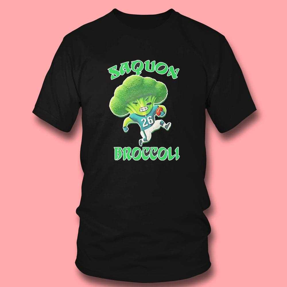 Saquon Barkley Saquon Broccoli Philadelphia Eagles Tee Saquon Barkley Saquon Broccoli Philadelphia Eagles Tee