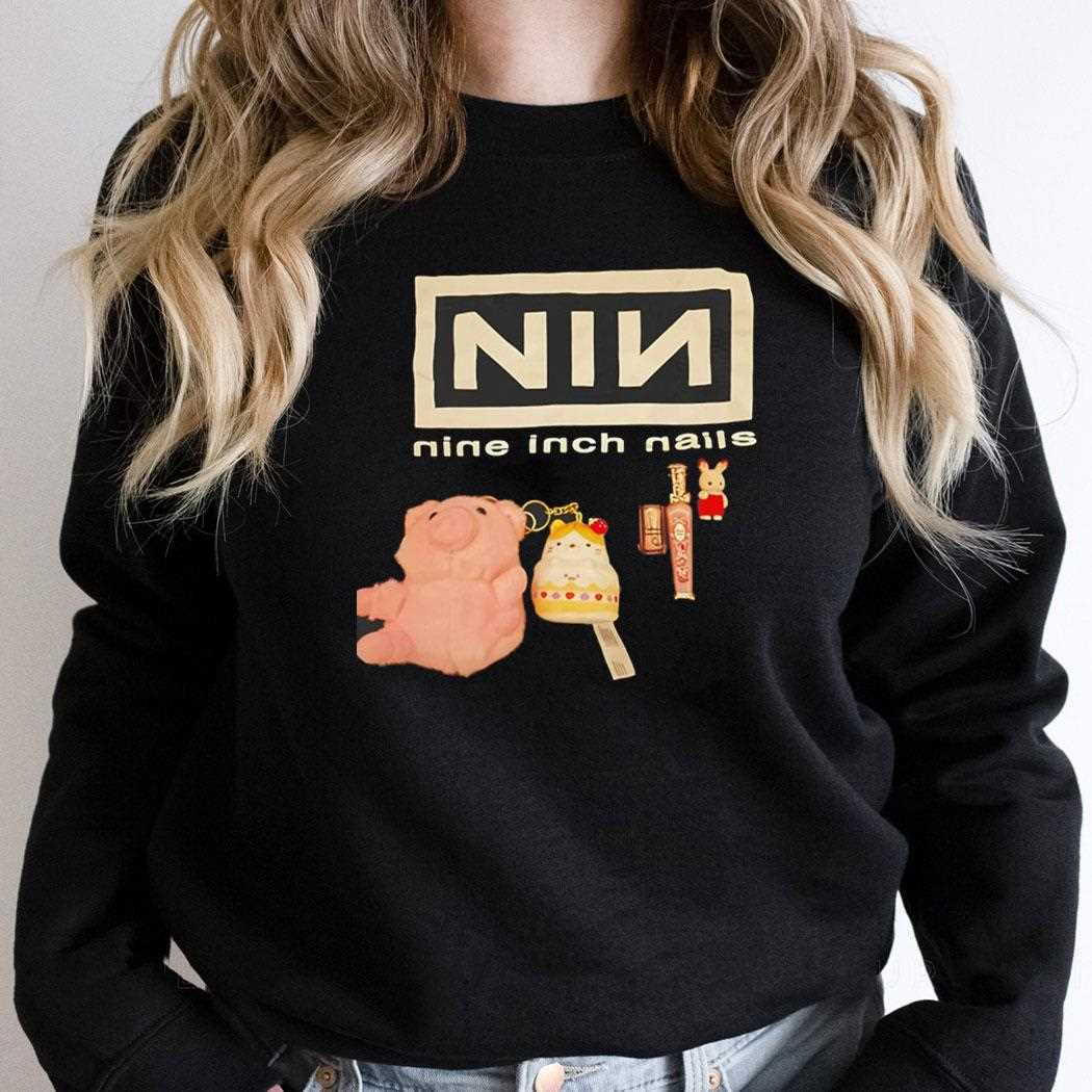 Top Nin Nine Inch Nails Shirt Top Nin Nine Inch Nails Shirt