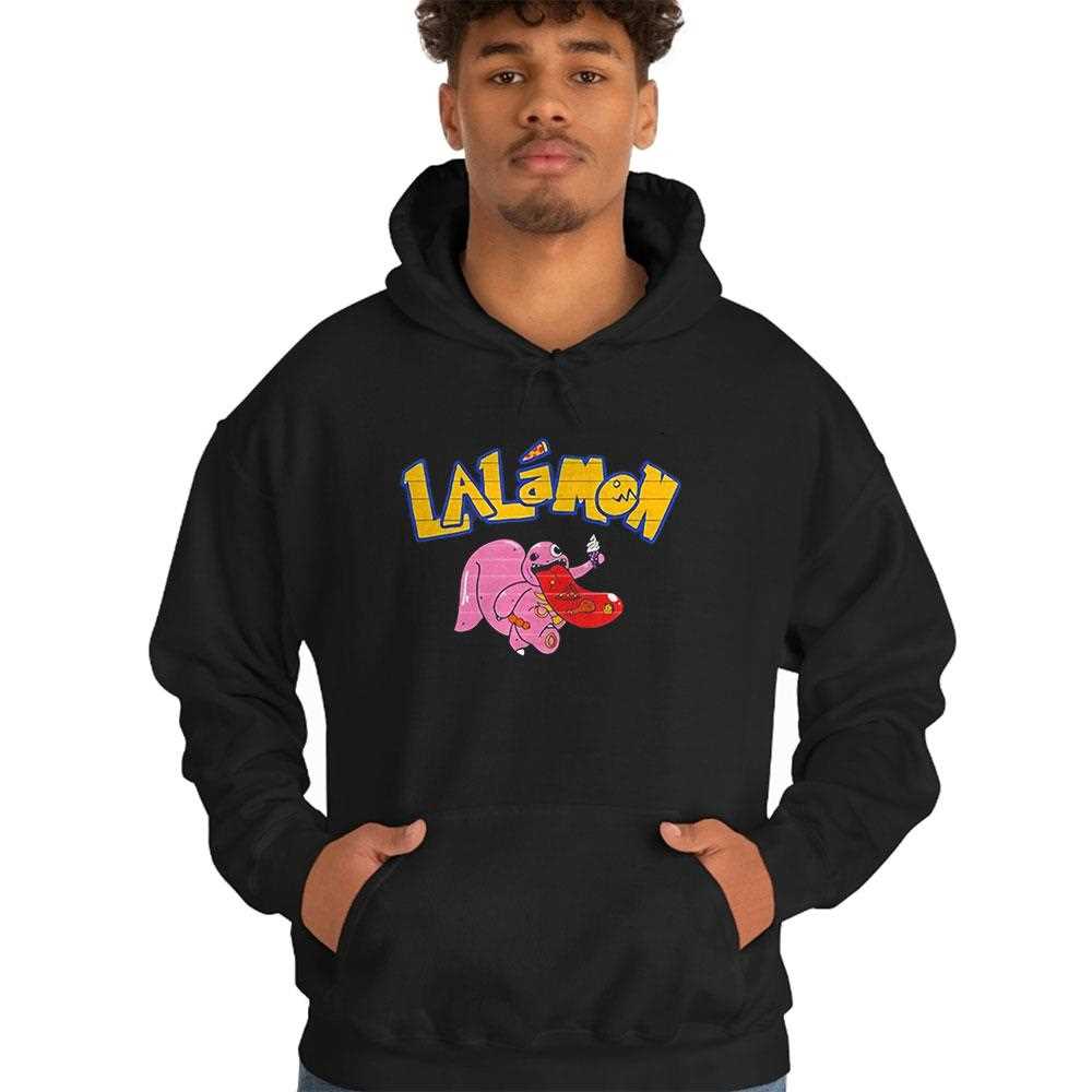 Lalamon Pokemon Cartoon Tee Lalamon Pokemon Cartoon Tee