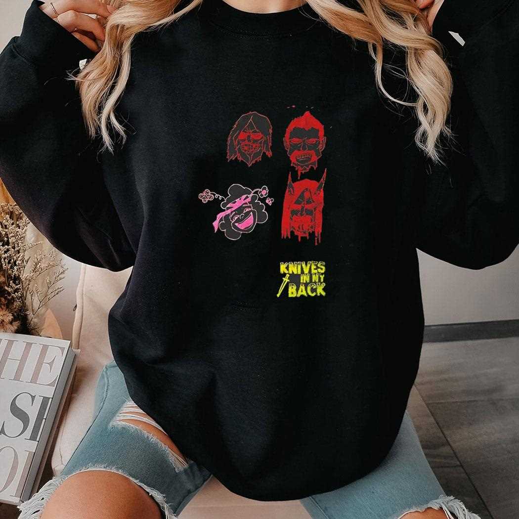 Knives In My Back Tee Knives In My Back Tee