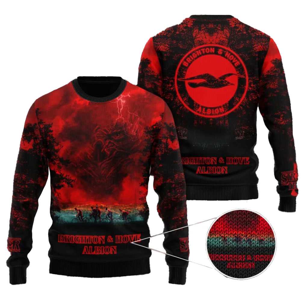 Brentford X Stranger Things Ugly Sweater