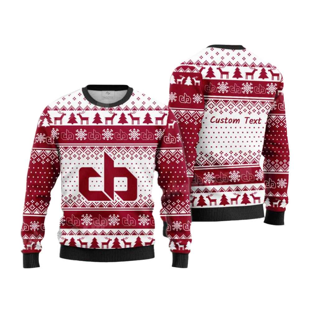 Cb Financial Services Inc Xmas Holiday Ugly Christmas Sweater