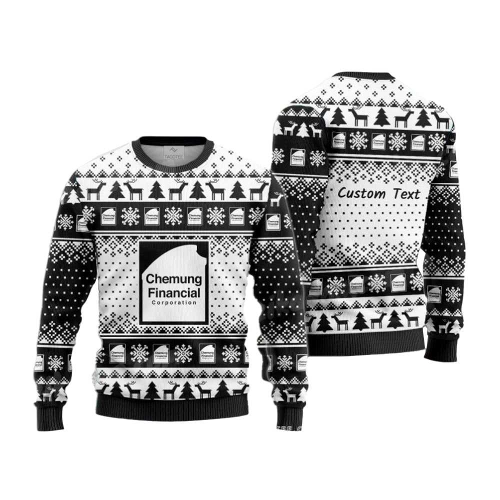 C&f Financial Corporation Xmas Holiday Ugly Christmas Sweater C&f Financial Corporation Xmas Holiday Ugly Christmas Sweater