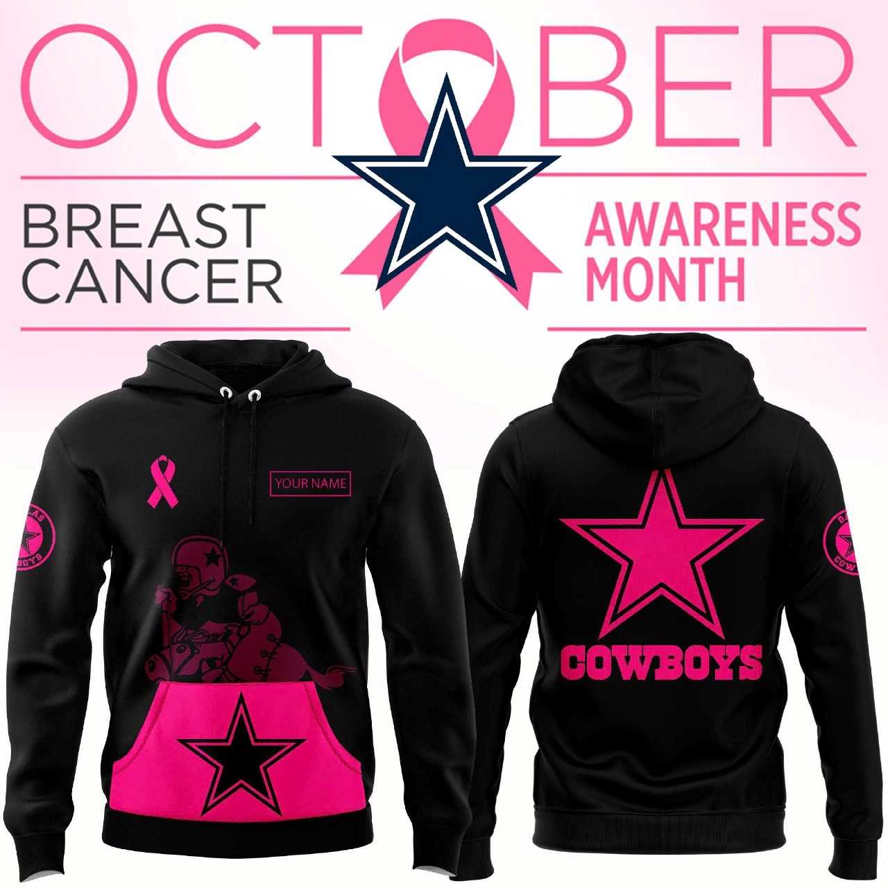 Cleveland Browns Breast Cancer Awareness Hoodie