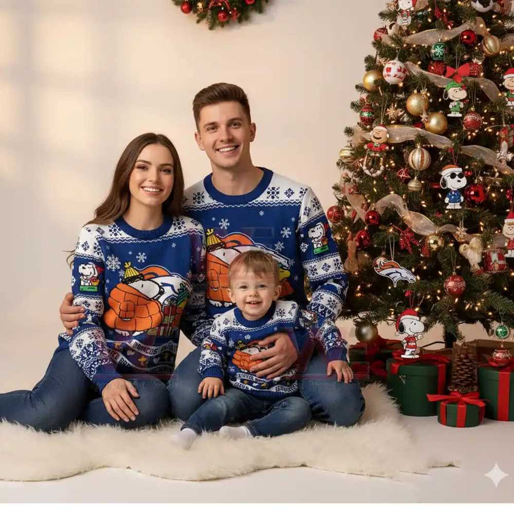 Dallas Cowboys Snoopy Woodstock Puffer Jacket Ugly Christmas Sweater