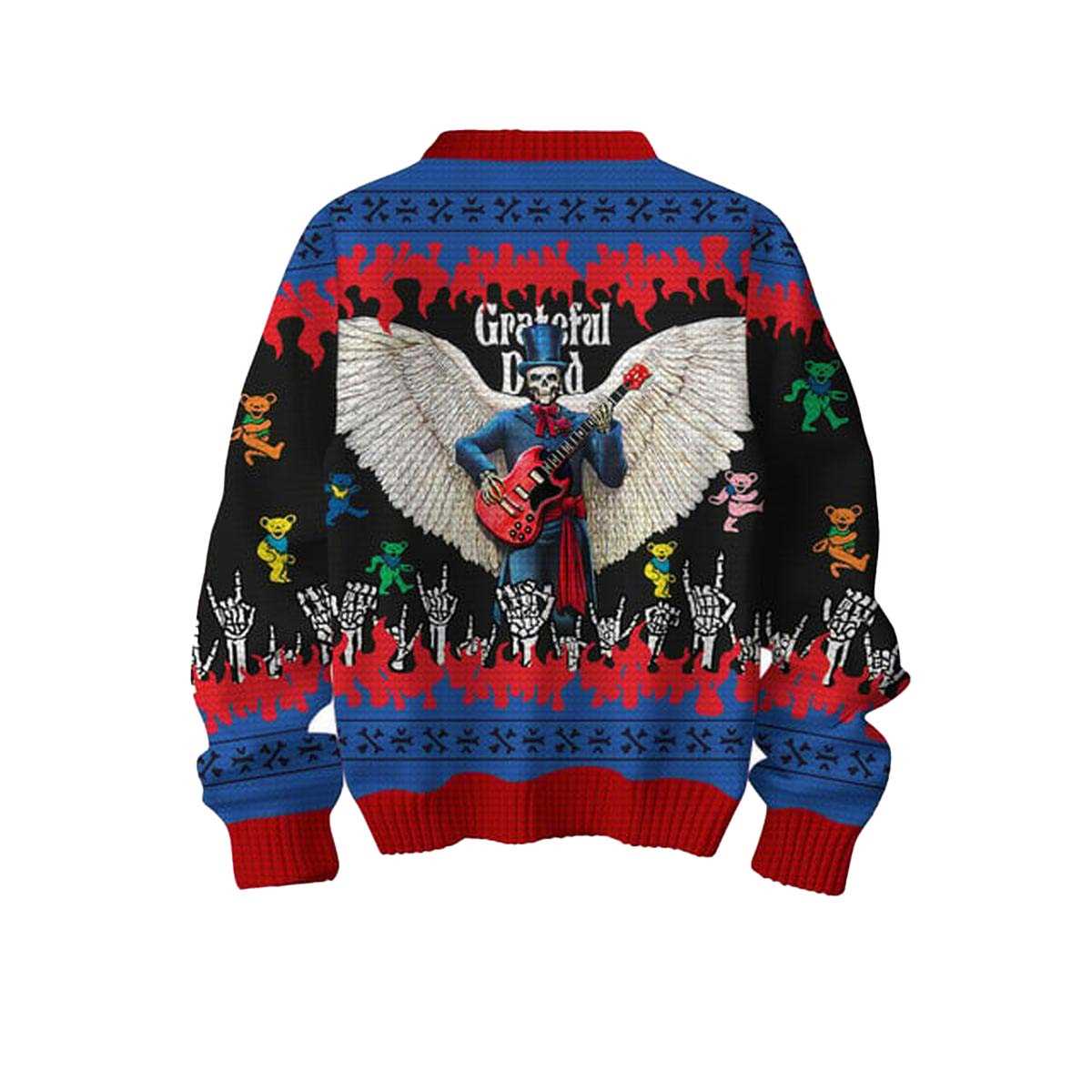 Grateful Dead Christmas Be Merry 2025 Ugly Christmas Sweater Grateful Dead Christmas Be Merry 2025 Ugly Christmas Sweater