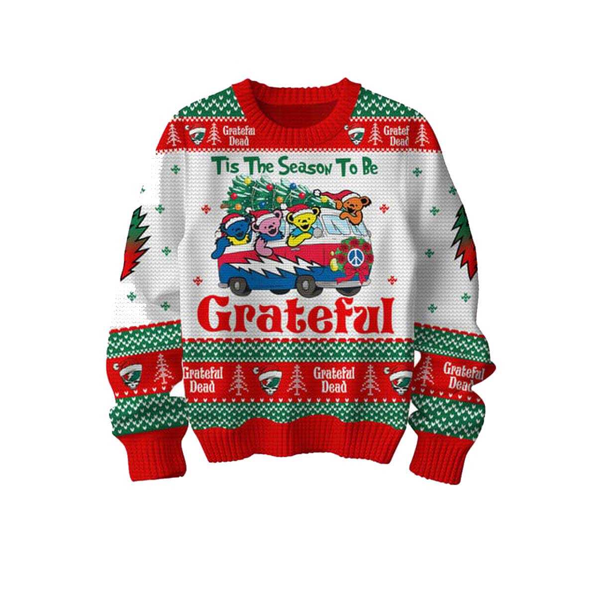 Grateful Dead Is This Grateful Enough The Grinch Christmas Ugly Sweater Grateful Dead Is This Grateful Enough The Grinch Christmas Ugly Sweater