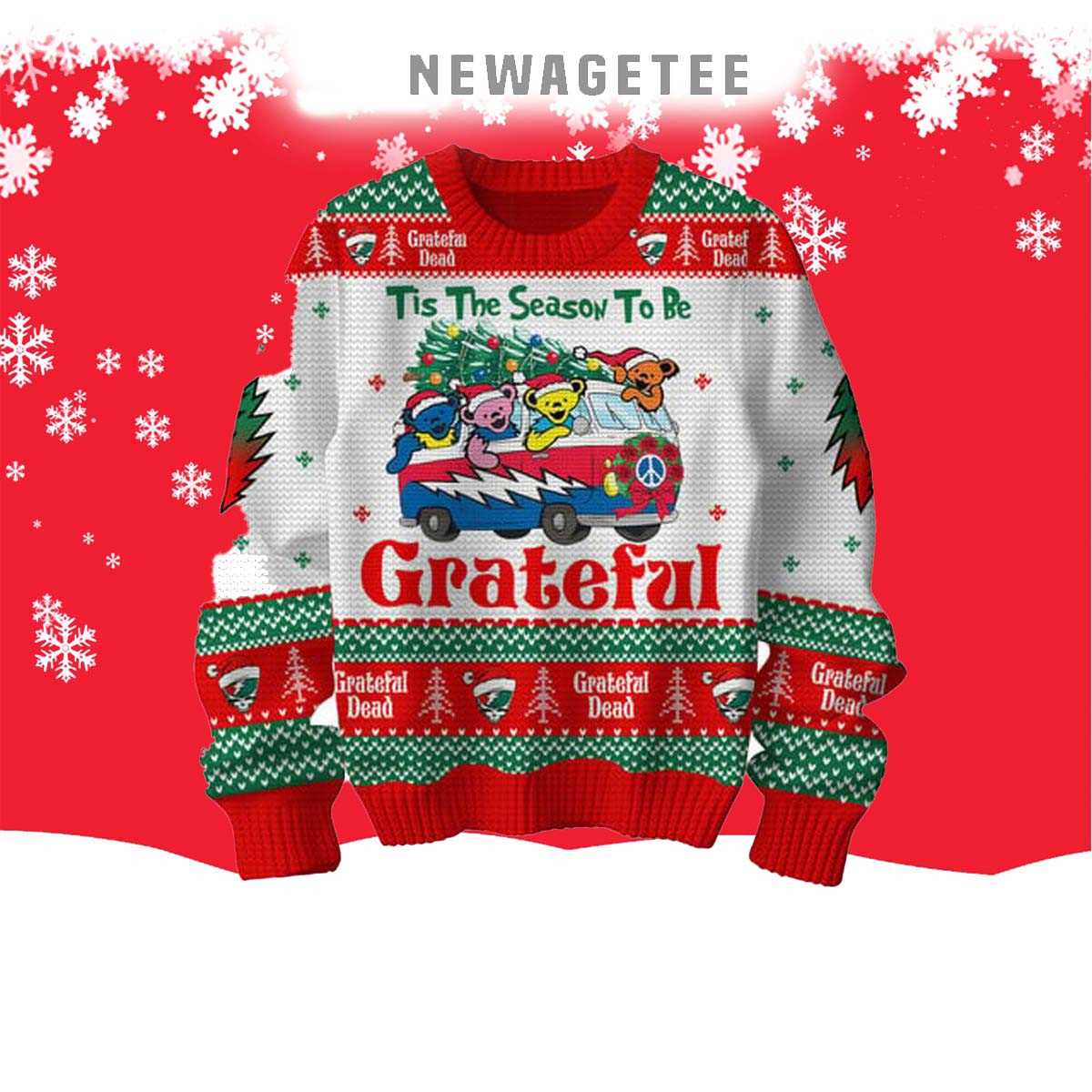Grateful Dead Is This Grateful Enough The Grinch Christmas Ugly Sweater Grateful Dead Is This Grateful Enough The Grinch Christmas Ugly Sweater