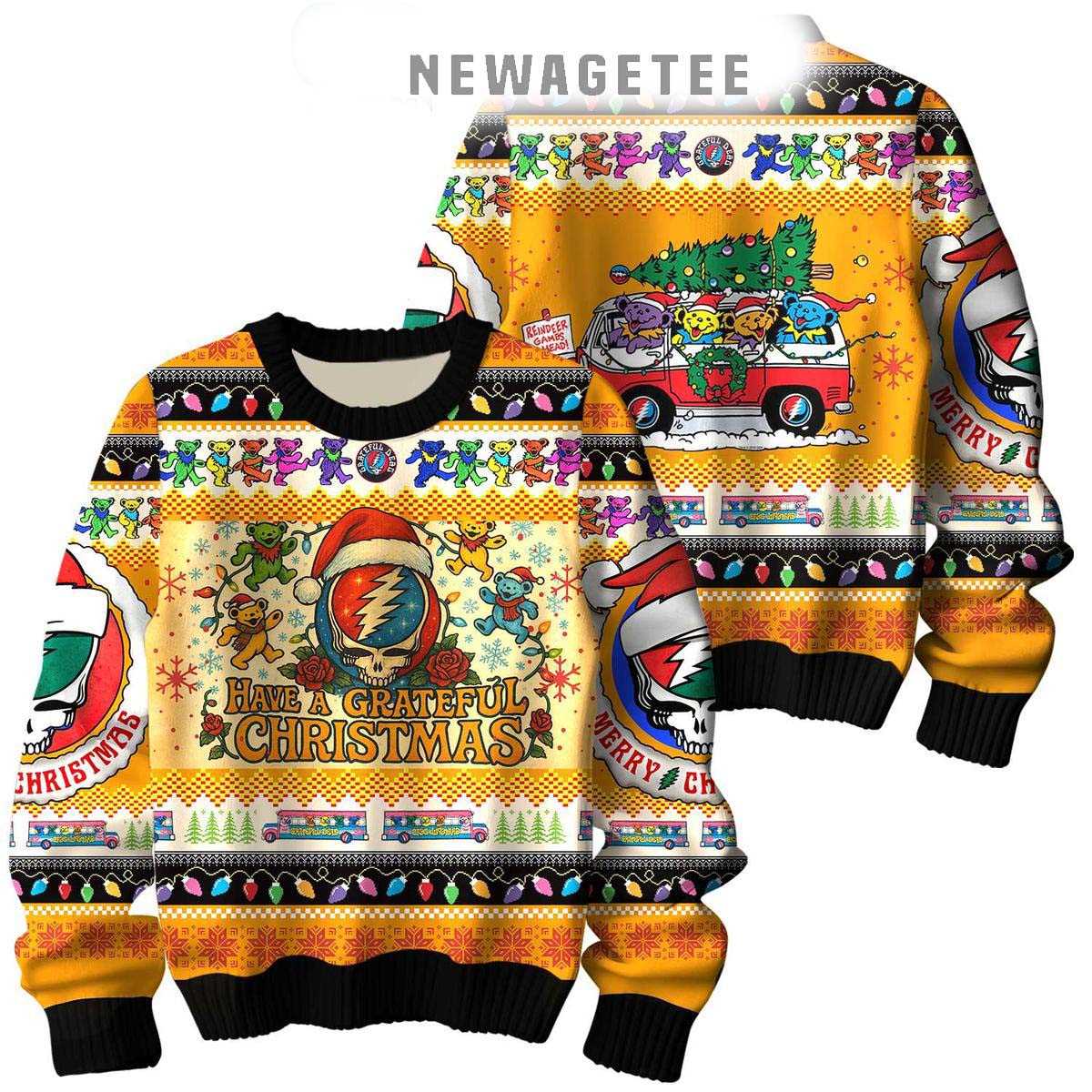 Have A Grateful Christmas Ugly Sweater