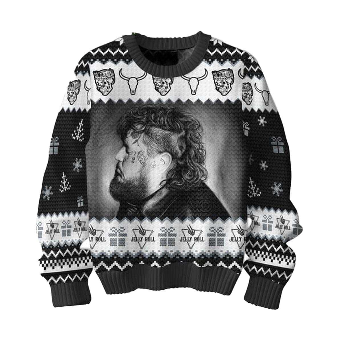 Jelly Roli Okay Is All I Want For Christmas Holidays 2025 Ugly Christmas Sweater Jelly Roli Okay Is All I Want For Christmas Holidays 2025 Ugly Christmas Sweater