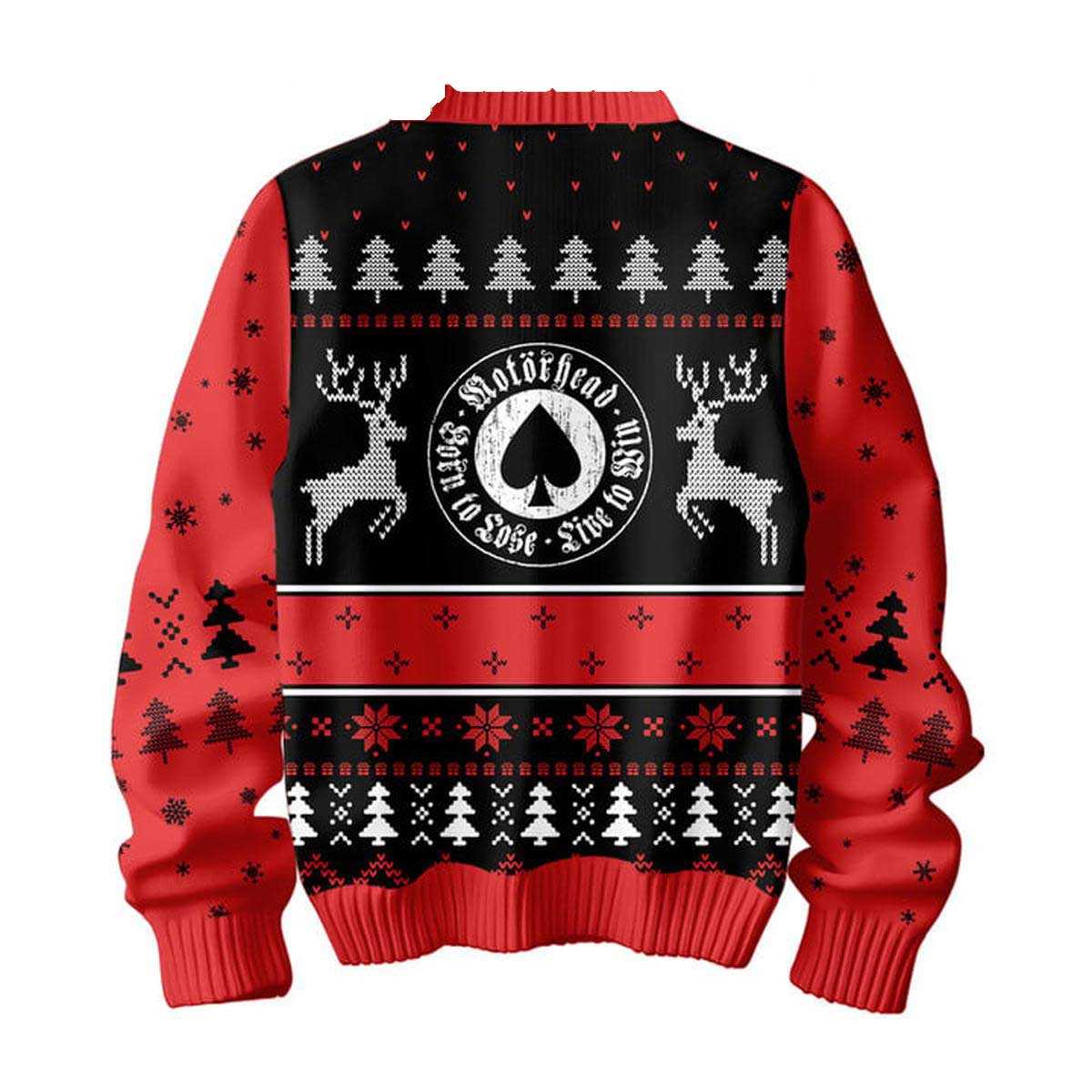Motorhead Born To Lose Live To Win Holidays Christmas 2024 Ugly Sweater Motorhead Born To Lose Live To Win Holidays Christmas 2024 Ugly Sweater