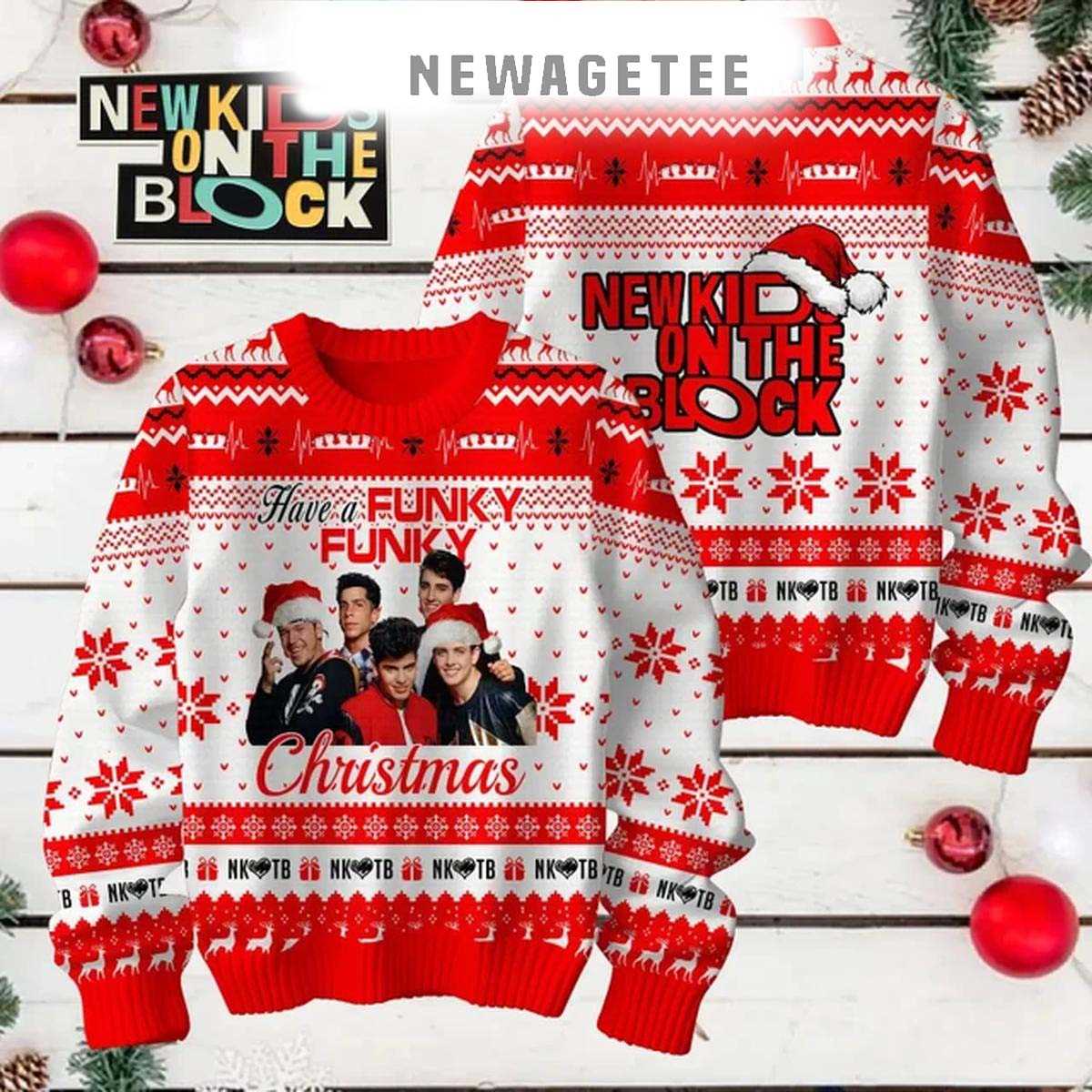 Nin You Get Me Closer To Santa Christmas Ugly Sweater