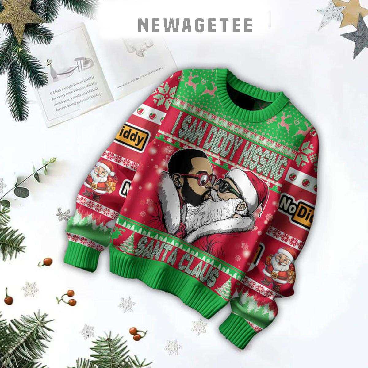 Post Malone Posty With Jelly Roll Tour 2025 Ugly Christmas Sweater