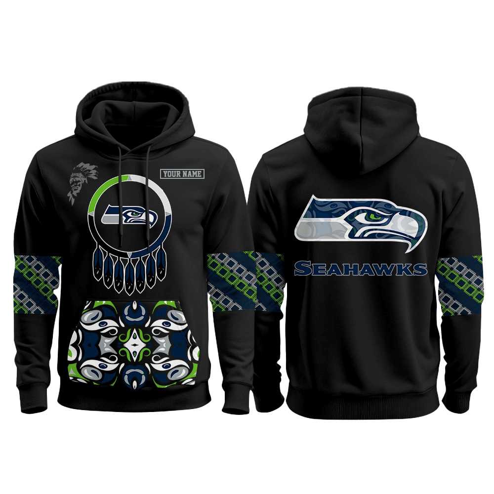 Seattle Seahawks Native American Heritage Month Hoodie Seattle Seahawks Native American Heritage Month Hoodie