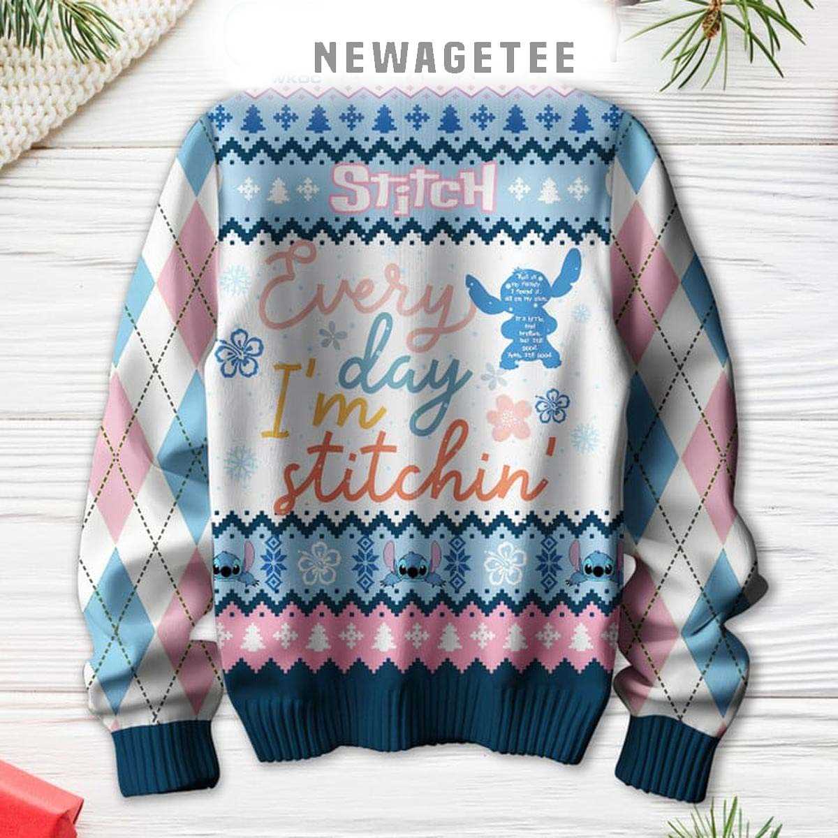 Stitch Ohana Means Family Lets Stitch Christmas Ugly Sweater Stitch Ohana Means Family Lets Stitch Christmas Ugly Sweater